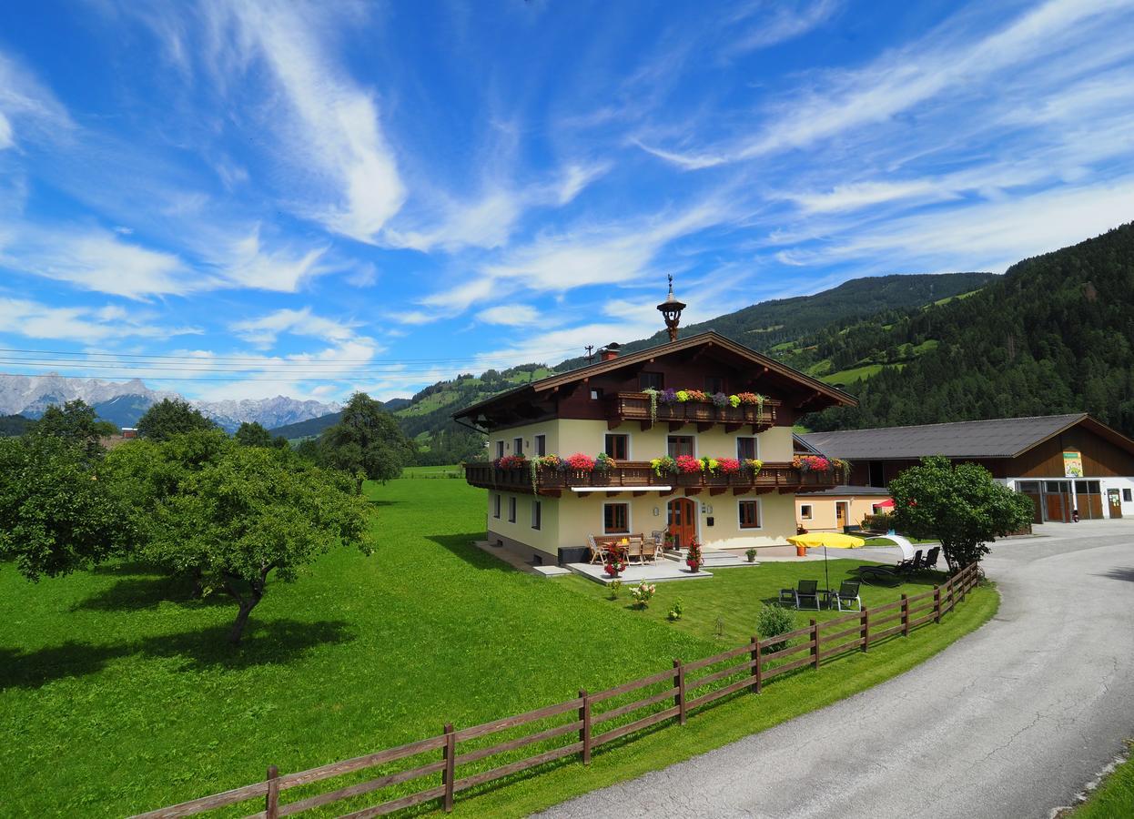 Bio-Bauernhof Reiterhof Villa Sankt Johann im Pongau Exterior photo